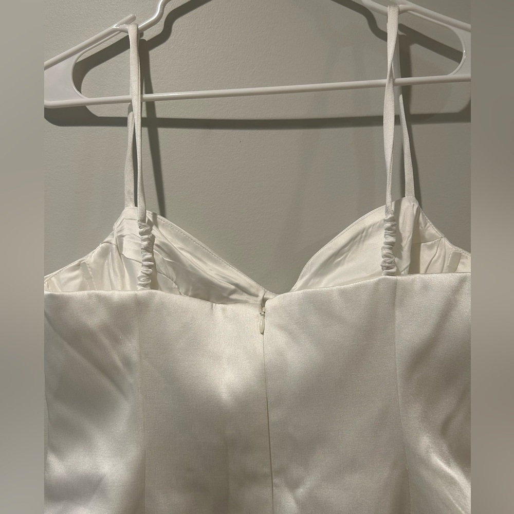 Bardot Marcello Hourglass Mini Dress In Orchid White - Picture 5 of 7